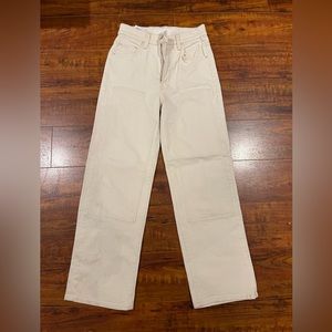 MOTHER Cream Women's Jeans